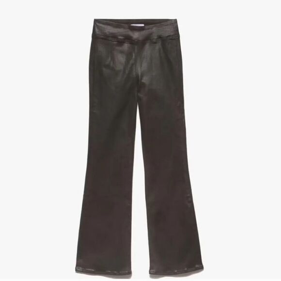 Frame JetSet Crop Mini Boot Cut Jeans in Espresso Coated finish VARIOUS SIZES - Picture 9 of 15